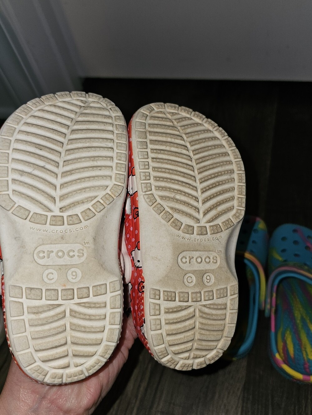 Toddler Girl Crocs Size 9 - Picture 8 of 8
